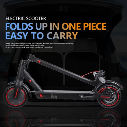 10.5Ah Imported batteries Electric Scooter 350W 25-30 Mile Long-Range Foldable & Portable Commuter for Adults US Stock