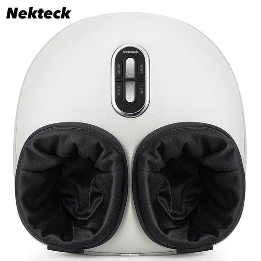 Nekteck Shiatsu Foot Massager Air Compression Soothing Heating Deep Kneading Therapy Improve Blood Circulation Muscle Relax - MarvelouStoree