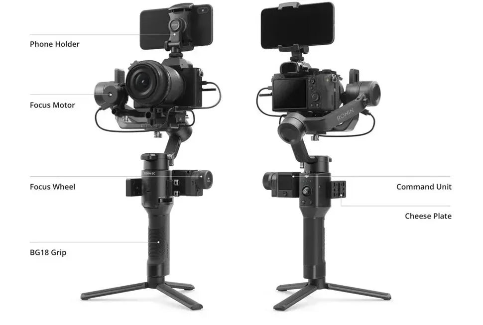 In stock Ronin SC Single-Handed 3 Axis Stabilizer  for Mirroless Cameras