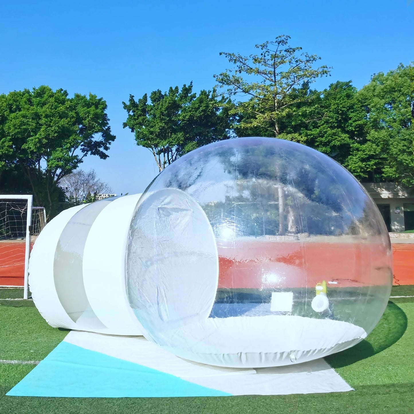 Inflatable Bubble House Outdoor PVC Clear Home Tent Commercial Camping Bubble Tent House Dome Transparent 3M(Exclude Blower)