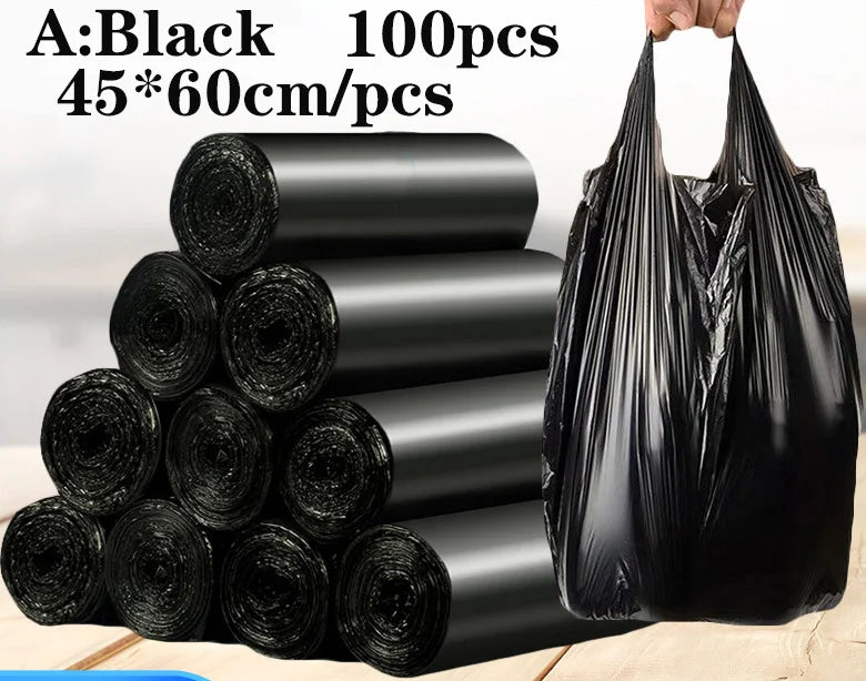 3 style 100 PCS Plastic Bag And Stroage Box Set Adhesive Mount Mounted Garbage Wall Container Bag Holder Bags Containers Storage