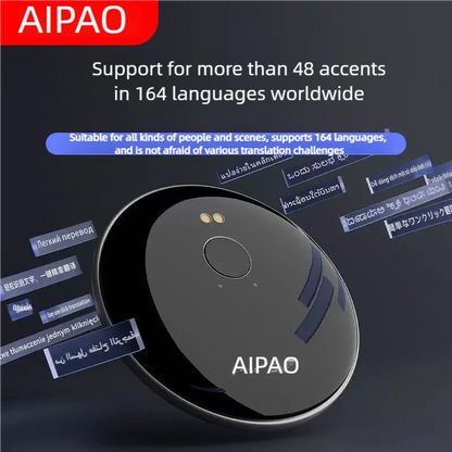 Smart AI Translator 138 Languages Add Magnetic Bracket APP Simultaneous Interpretation Voice Photo Offline Accurate Translation