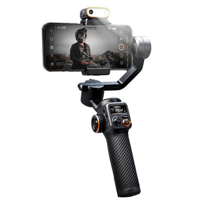 Hohem iSteady M6 KIT Handheld Gimbal Stabilizer Selfie Tripod for Smartphone with AI Magnetic Fill Light Video Lighting