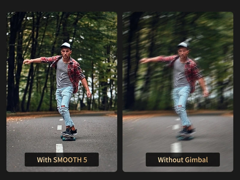 Zhiyun Smooth 5 Smartphone 3-axis Handheld Stabilizer Gimbal Covered with Grip Tripod for iPhone / Samsung / Huawei /Xiaomi