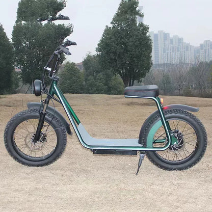 2024 Electric Motorcycle 70KM/h Electric Scooter 1000W 60V 2 Wheel Citycoco scooter