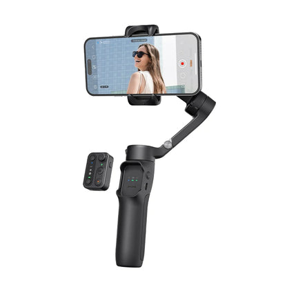 Hohem mobile phone stabilizer iSteady X3 SE  3-Axis Gimbal with Remote Control and Foldable Phone Stabilizer for iPhone/Samsung