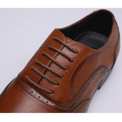 New Formal Leather Shoes for Men Men's Business Casual Leather Shoes Dinner Party Pointy Shoeses Fashion Brogue Men's Shoes