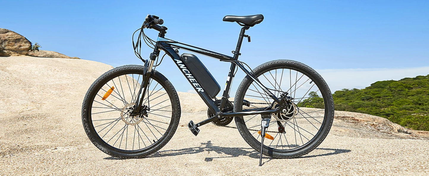 Electric Bike for Adults, [Peak 750W Motor] Electric Mountain Bike, 26" Sunshine Commuter Ebike, 55 Miles 22MPH Electric Bicycle