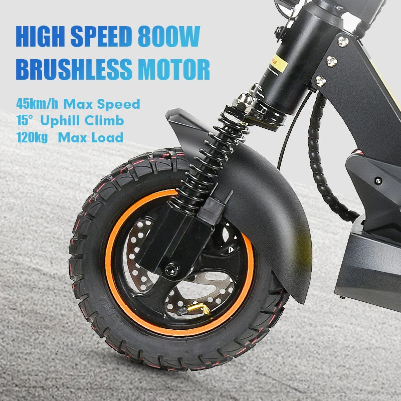 Mankeel MX-14 800W Electric Scooter for Adults 28MPH 48V 15AH Folding Commute Off Road Electric Scooter 37 Miles Range E-Scooter