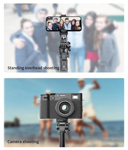 Selfie Stick with Stabilizer Auto Face Tracking Tripod for Mobile Wireless Selfie Stick Tripod Handheld Gimbal Stabilizer