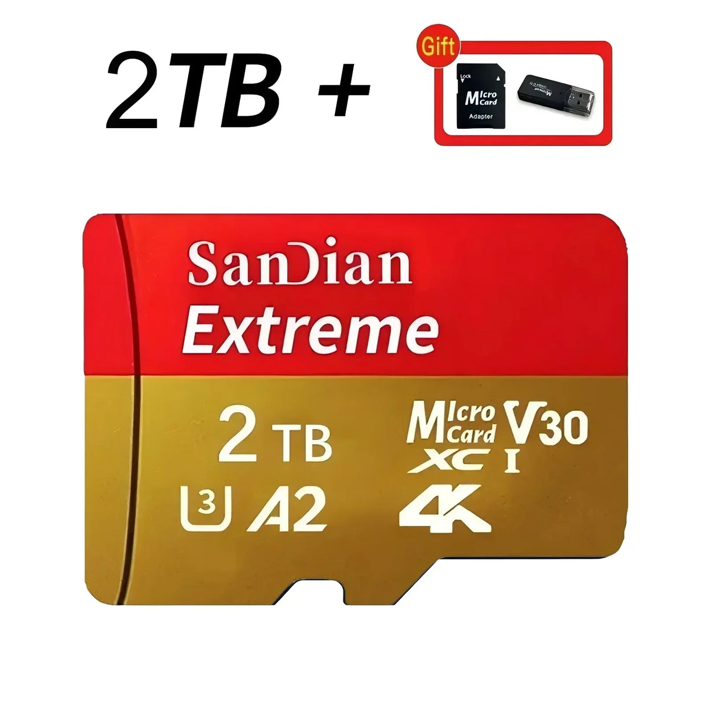 Original Micro TF/SD Card 256GB 512GB Memory Card High Speed SD Memory Cards Large Capacity Flash Sd Card  for Laptop/Desktop