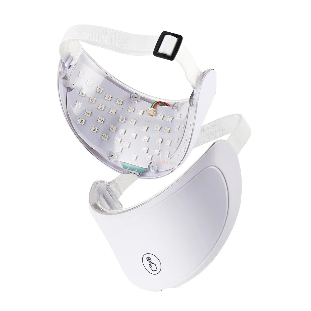 7 Colors Photon Facial LED Mask Red Light Therapy Anti Aging Face Neck Beauty Mask Relaxation Treatment Anti-Wrinkle Skin Care