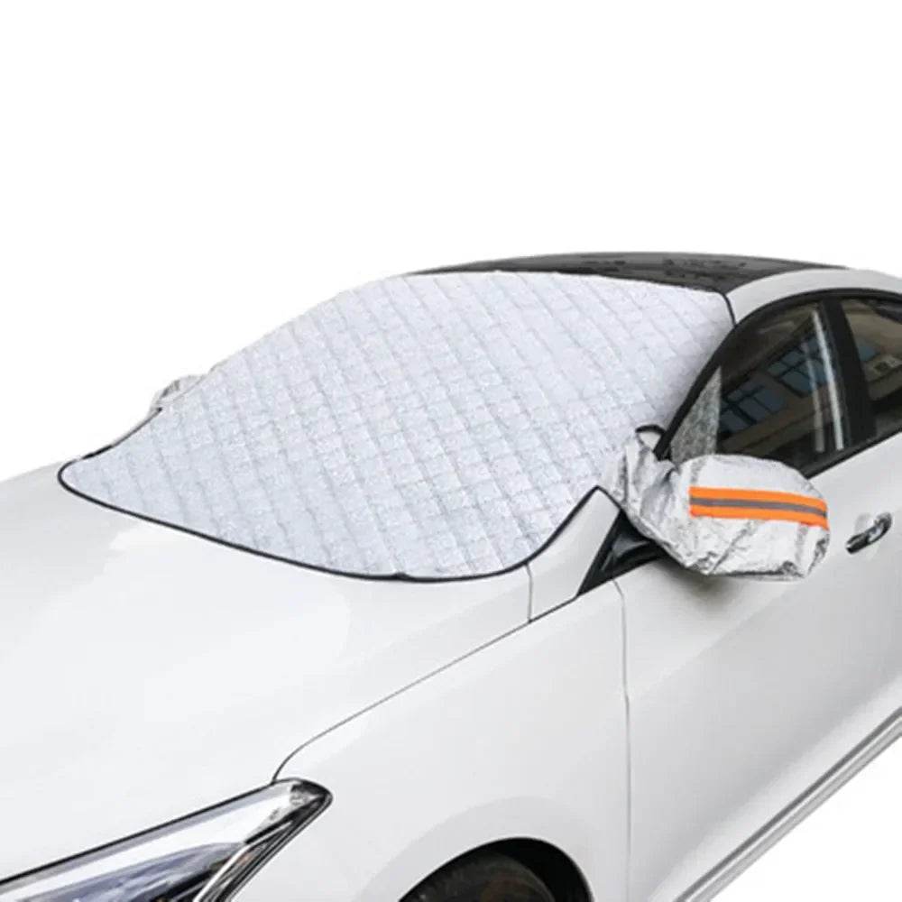 Car Windshield Cover Front Windscreen Cover Sun Shade Snow Protector Ice Blocked Front Window Protector Exterior Car Accessories - MarvelouStoree