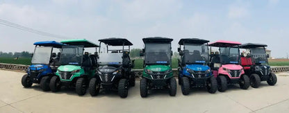 Best Price Lithium Battery Golf Carts Electric 2 4 6 Seat Golf Cart 72v Golf Scooter 7kw AC System Hunting Off Road Golf Carts