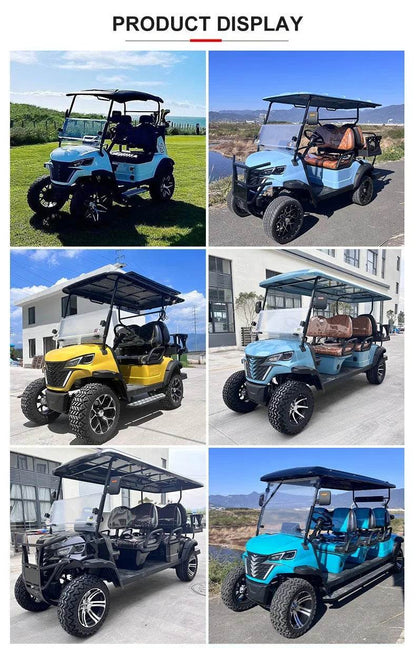 4 Wheel Drive Golf Buggy Car New Electric Hunting Golf Cart for Sale - MarvelouStoree