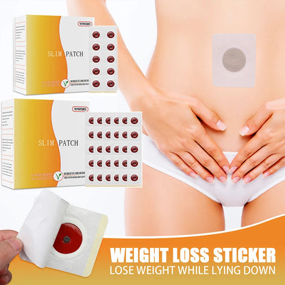 Weight Loss Belly Slimming Patch Fast Burning Fat Detox Abdominal Navel Sticker Dampness-evil Removal Improve Stomach Magnetic