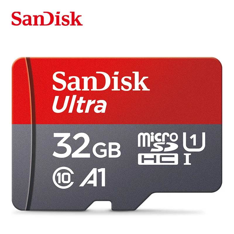 Sandisk Ultra A1 Micro SD Card 128GB 32GB 64GB 256GB Memory Card STF Flash Card Memory Cards 32/64/128GB for Phone + Card Reader - MarvelouStoree