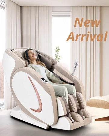 Massage Chair Recliner with Smart Acupoint Scanning, Thai Stretch, Zero Gravity, Blue - MarvelouStoree