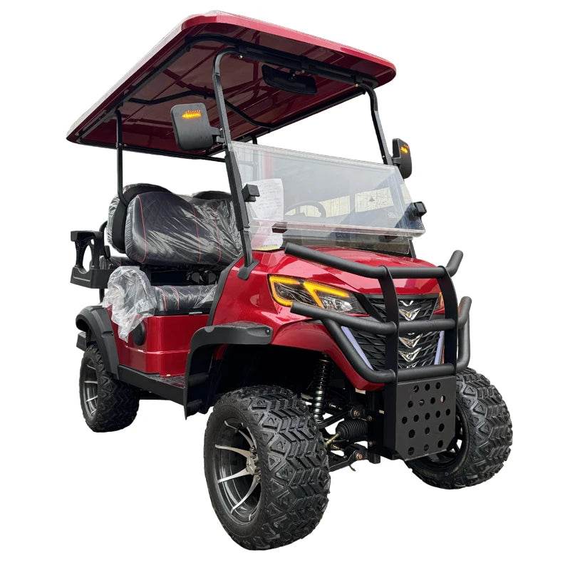 Europe And America Newly Designed 2/4/6/8/10/12 Seat 72V Club Sightseeing Car Off-road Hunting Cart Electric Golf Cart - MarvelouStoree