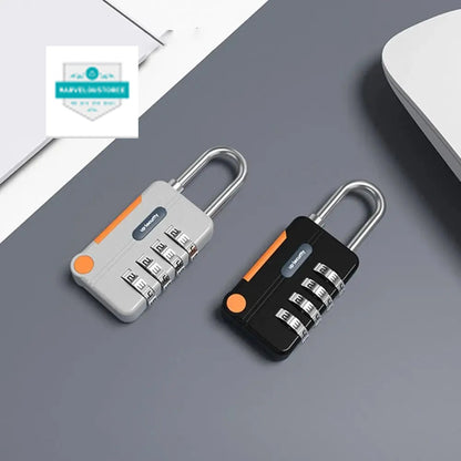 New Concept Color 4 Digit Combination Lock Anti-theft Safely Code Lock Travel Luggage Suitcase Lockers Zinc Alloy Padlock