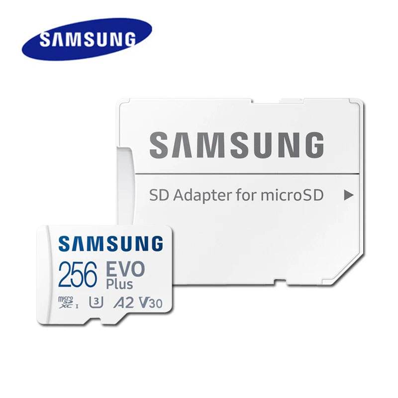 Samsung EVO Plus/PRO Plus/PRO Ultimate mcroSD Card 512G 256GB 128GB 64GB SDXC Class 10 U1 High-Speed TF Card U3 for 4K UHD video - MarvelouStoree