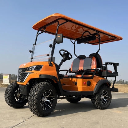 Europe And America Newly Designed 2/4/6/8/10/12 Seat 72V Club Sightseeing Car Off-road Hunting Cart Electric Golf Cart