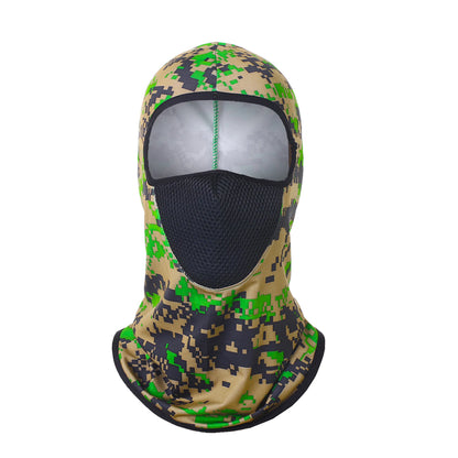 Men's Cycling Cap Balaklava Riding Mesh Breathable Full Face Cover Outdoor Hiking Camping Hunting Cap Sun Protection Mask Women