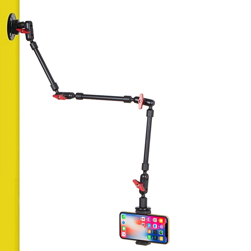 BFOLLOW 32" 22" Smartphone Bracket Magic Arm for Camera Articulated Flexible Wall Mount Desk Clamp Tablet Webcam Gopro Stand