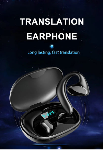 M8 Translator Earbuds 144 Language Translator Device Two Way Real Time Translation 97% High Accuracy Support Music Calling