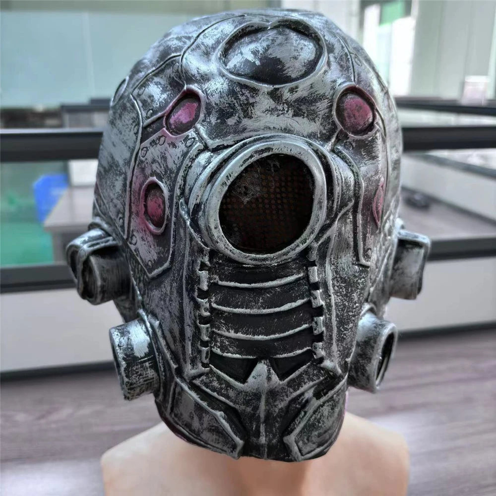 Anime Cyberpunk Robot Masks Cosplay Latex Mask Halloween Masquerade Party Carnival Prop