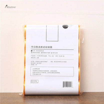 5 Rolls 1 Pack 100Pcs Household High Quality Disposable Trash Pouch Kitchen Storage Garbage Bags Cleaning Waste Bag Plastic Bag