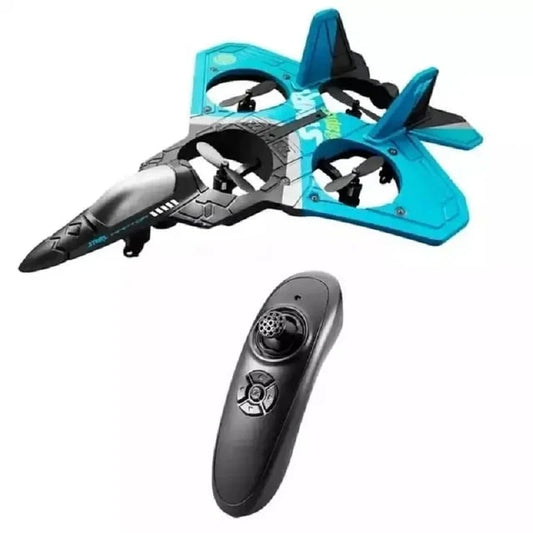 V17 Kid Electric RC Airplane Fly Glider Aeroplane 2.4G Remote Control Mini Drone Brushless Foam Fighter Jet Hover 4DRC Toy Gift