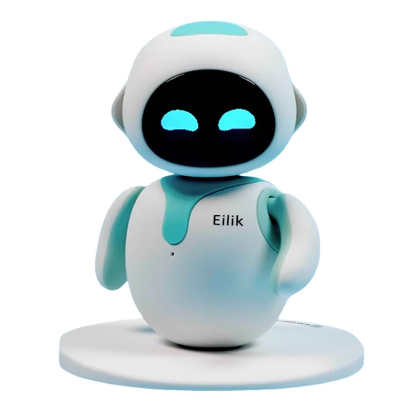 Original Eilik Smart Robot Electronic Automation Ai Robot Emotional Interaction Vocal Multiple Mode Cute Blue and Pink Gift