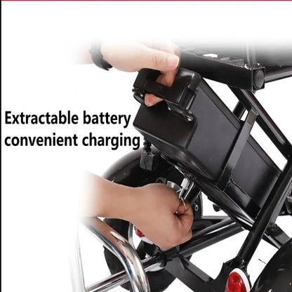 48V12A40-50KM Folding Electric Tricycle for Products Adult Motorcycle for Seniors Mobility Scooters disabled Three Wheeler Trike