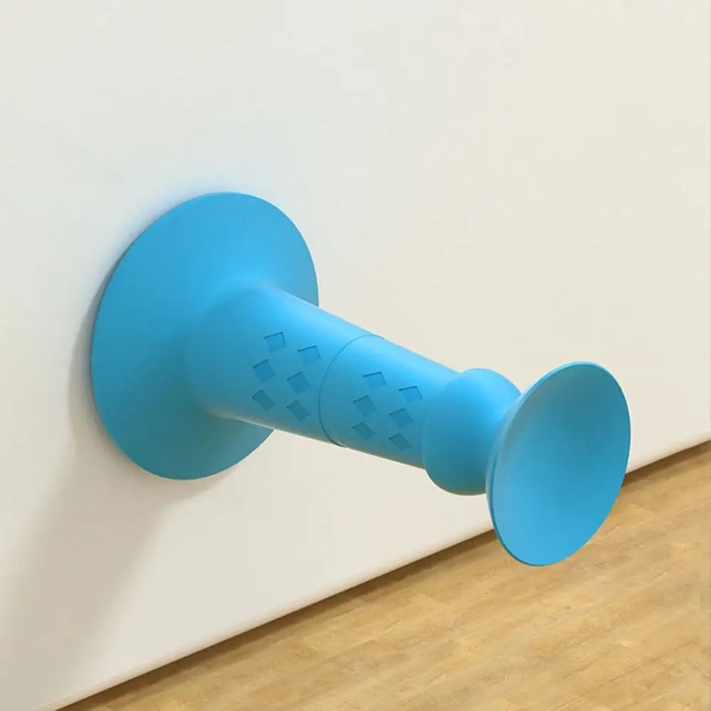 Silicone Door Stopper New Anti Collision Self Adhesive Floor Holder Wall Protectors Strong Suction Doorstop Home