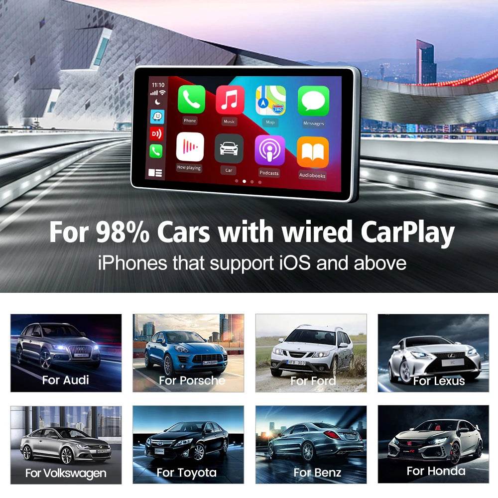 CarlinKit 4.0 Wireless Android Auto Adapter 3.0 Wireless CarPlay Ai Box USB Dongle For Audi VW Benz Kia Honda Toyota Ford Mazda - MarvelouStoree