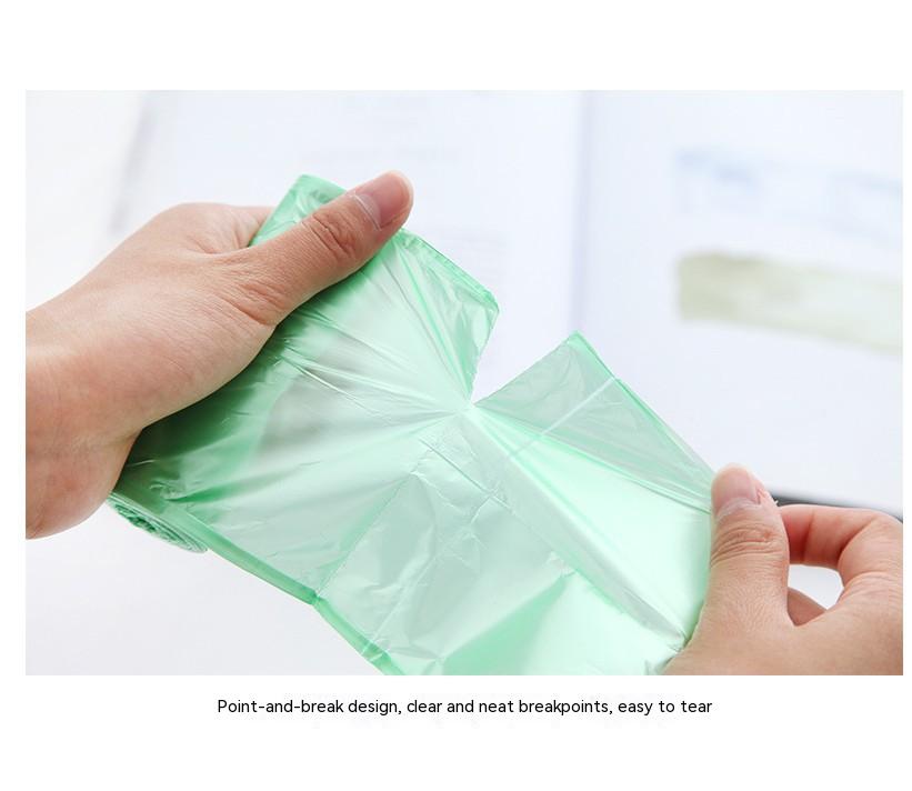 5 Rolls 1 pack 100Pcs Household Disposable Trash Pouch Kitchen Storage Garbage Bags Cleaning Waste Bag Plastic Bag