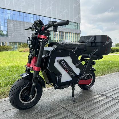 72V Electric Hyper Scooter Motorcycle 10000 Watt Bike Fast Fat Wheele 5000W 52V 50MPH 120 KMH Off Road Mopeds Escooter for Adult