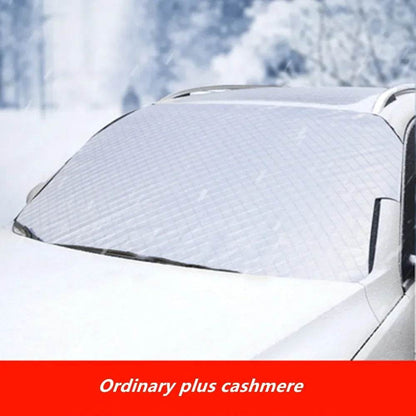 Car Windshield Cover Front Windscreen Cover Sun Shade Snow Protector Ice Blocked Front Window Protector Exterior Car Accessories - MarvelouStoree