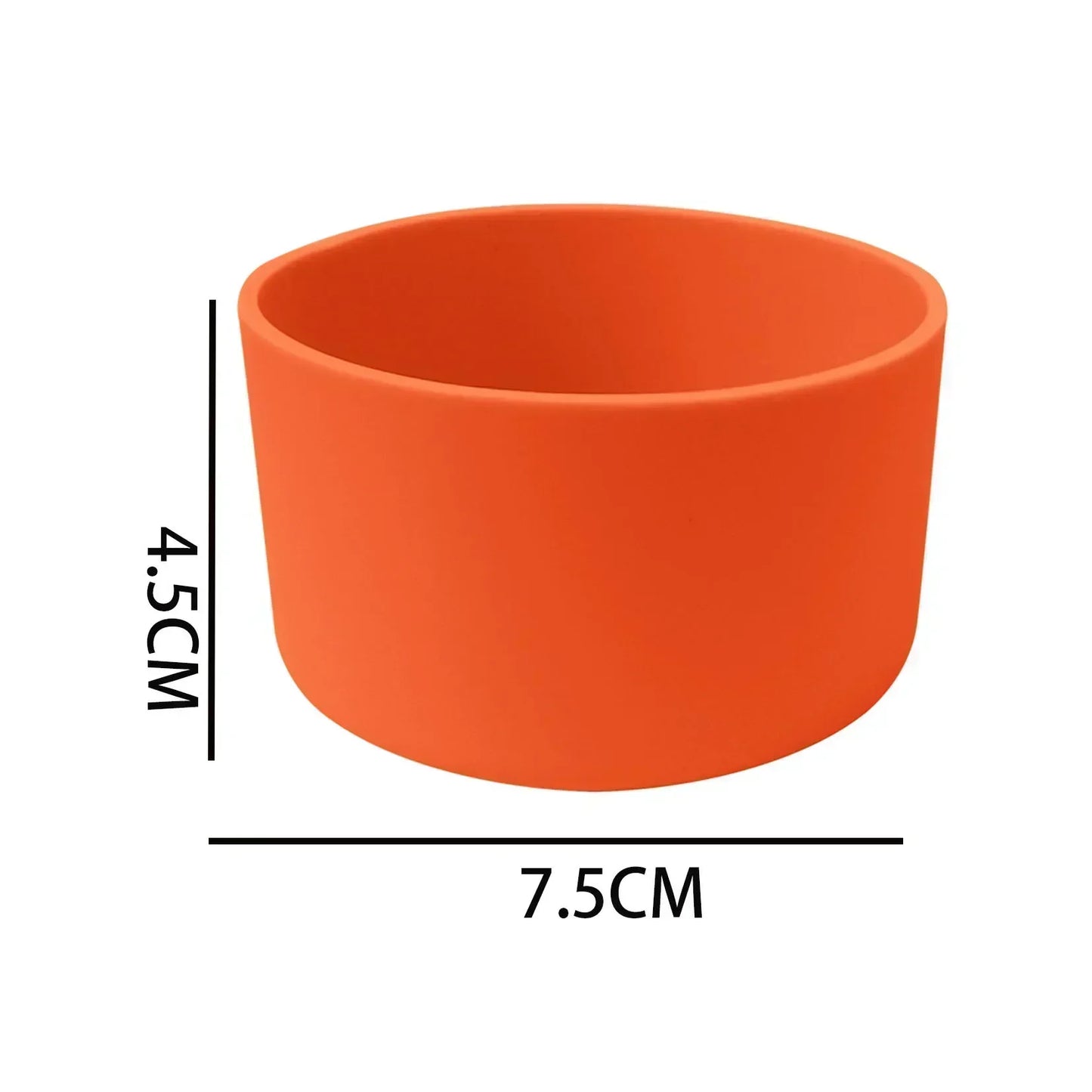 7.5/9cm Silicone Boot For 40oz  Coffee Tumbler Ice Flow Flip 32-40oz Bottle Cover Bottom Sleeve Cover