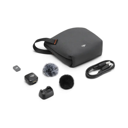 DJI MIC Mini Small, Ultralight, Discreet 48-Hour Operation w/ Case High-Quality Audio With Stable Transmission Original