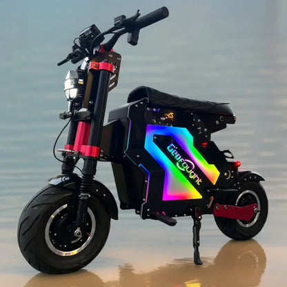 72V Electric Hyper Scooter Motorcycle 10000 Watt Bike Fast Fat Wheele 5000W 52V 50MPH 120 KMH Off Road Mopeds Escooter for Adult