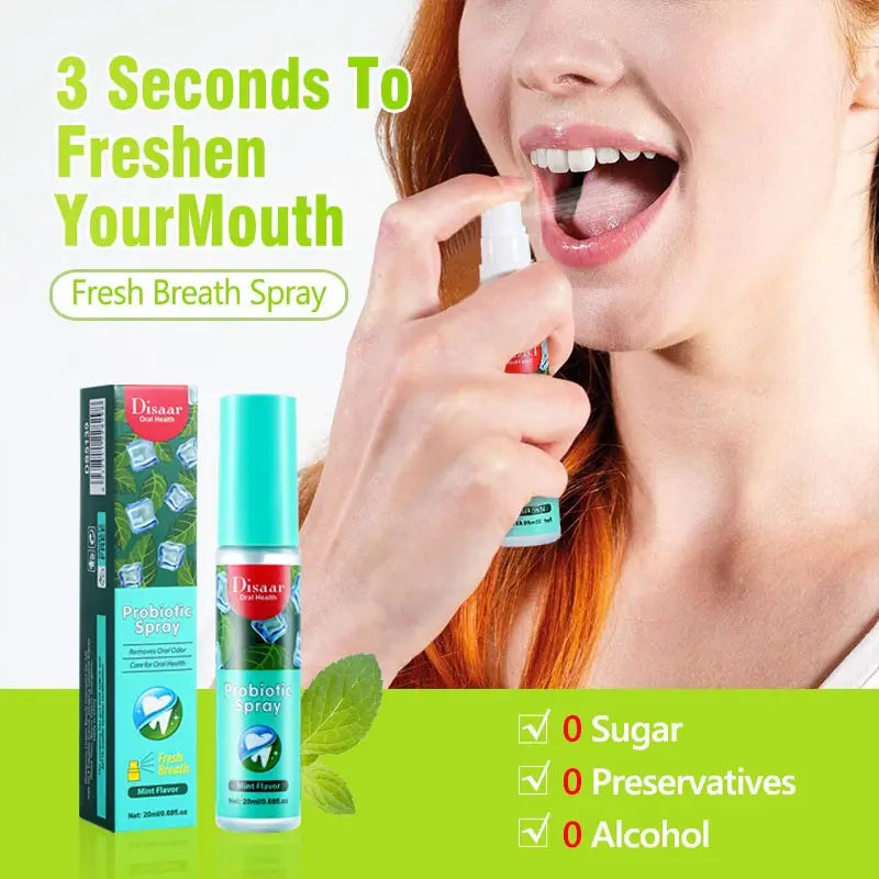 20ml Portable Mouth Freshener Oral Fresh Spray Multi-fruity Mouths Cleaning-spray Remove Breath Odor Mist Oralcare Products