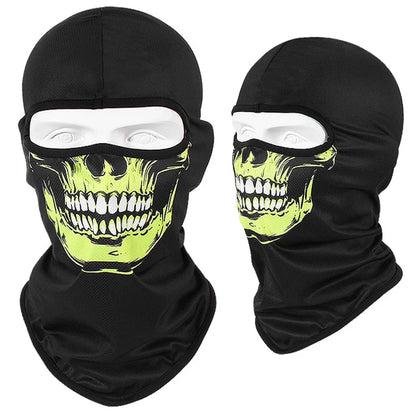 Motorcycle Headgear Cap Men Balaclava Multi-function Skull Face Mask MTB Bicycle Full Face Cover Shield Sunscreen Women Headwear