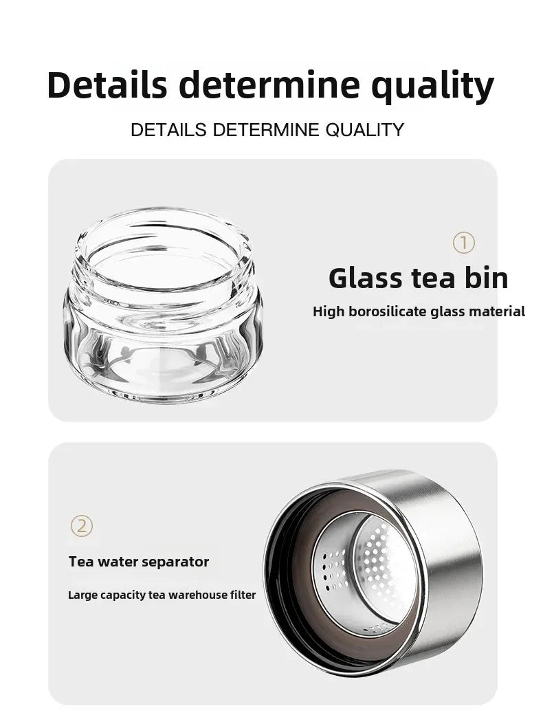 Portable Stainless Steel 316 Heat Preservation Cup Men Women's Small Tea Brewing Cup Net Weight Loss Gift Water Cup