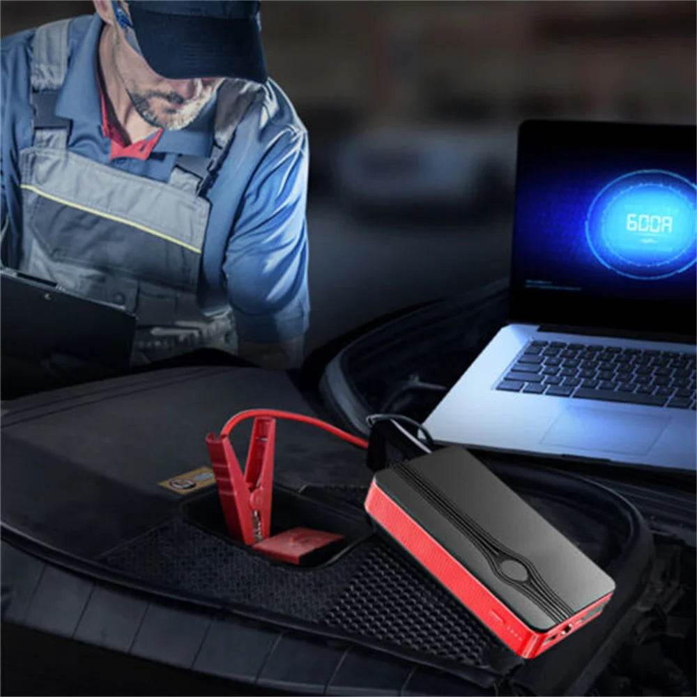 Car Jump Starter 600A Car Battery Starting Tool Car 12V Battery Boost Charger Power Bank 20000mAh Emergency Start Device - MarvelouStoree