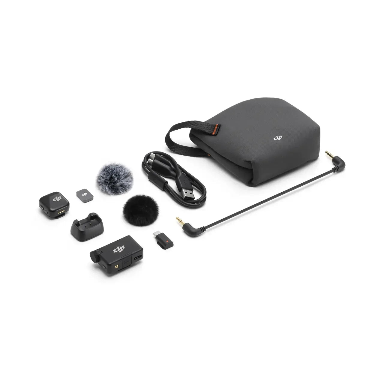 DJI MIC Mini Small, Ultralight, Discreet 48-Hour Operation w/ Case High-Quality Audio With Stable Transmission Original