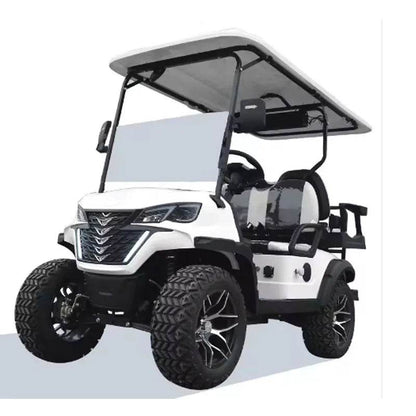 Customize New Club Sightseeing Golf Car 4/6 Seater 48V 60V Off-road Solar Electric Golf Cart - MarvelouStoree