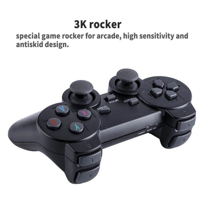 BOYHOM 4K HD Video Game Console 2.4G Double Wireless Controller Game player M8 20000 Games 64GB Retro Games Boy Christmas Gifts