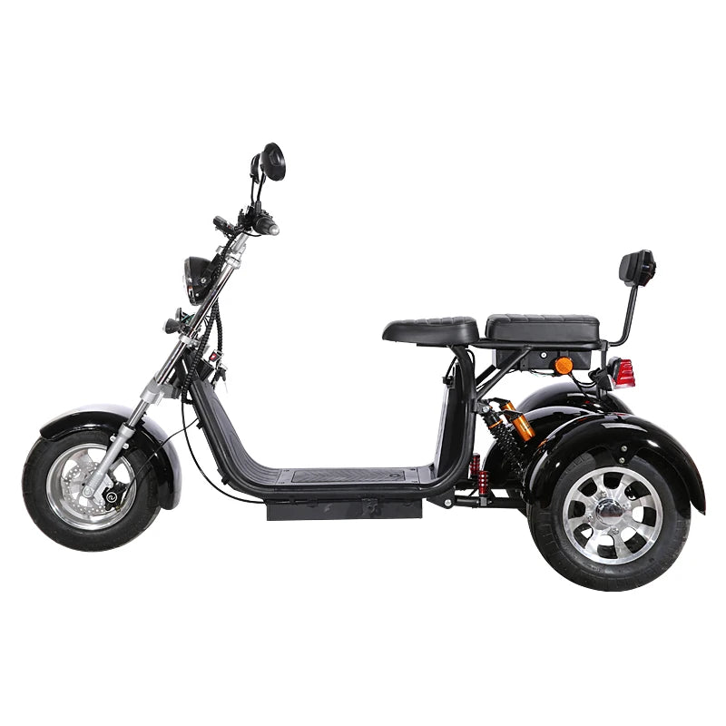 Warehouse Electric Motorcycle scooter 1200W citycoco/three fat wheel electric tricycle motorcycles